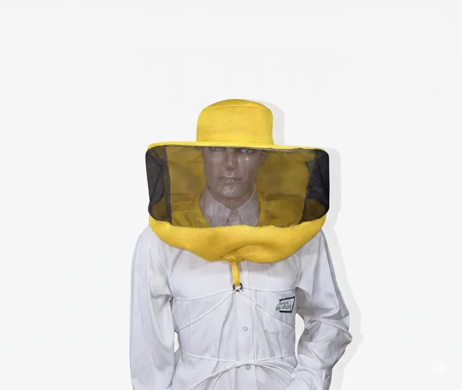 Careta de amarrar tipo sombrero, para clima cálido ETERNA® — Amarillo