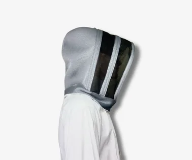 Careta con cremallera esgrima, para clima cálido ETERNA® — Gris
