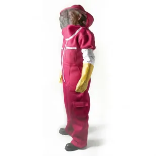 Overol con careta sombrero, para clima cálido ETERNA® — Fucsia