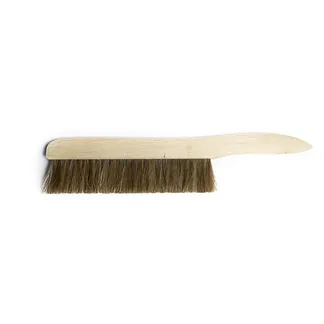 Cepillo en madera con cerdas de crin sencillo