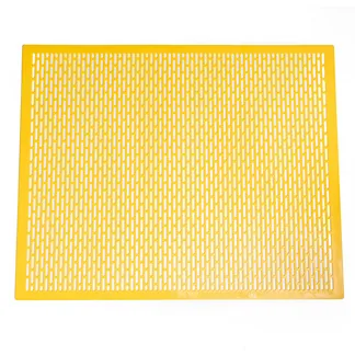 Excluidor de reina plástico amarillo