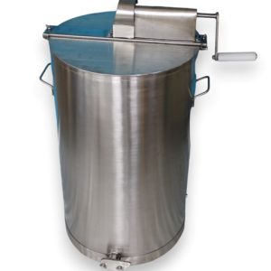 Centrifuga tangencial en acero inoxidable de tres cuadros con tapa