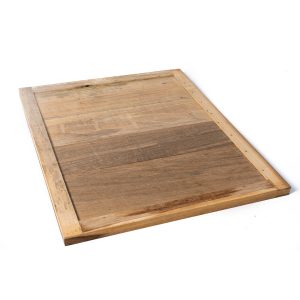 Tapa interna en madera